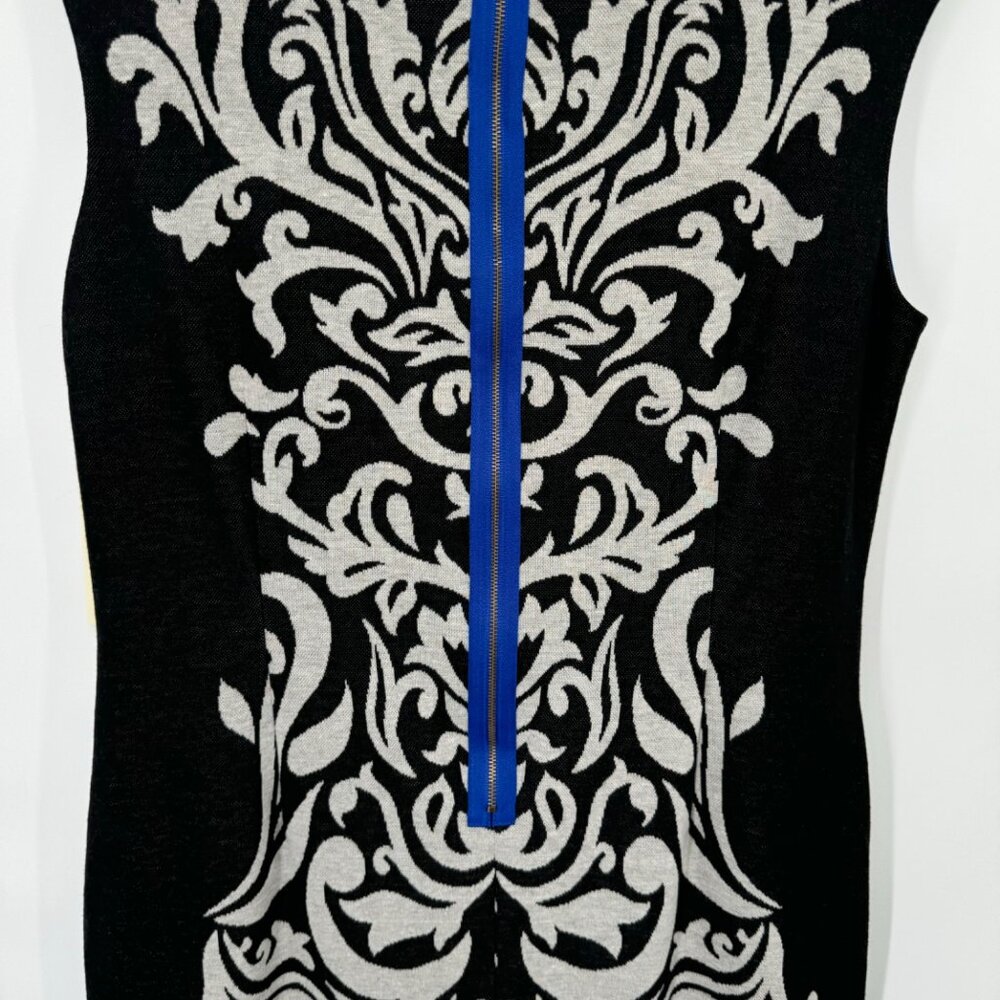 Jillian Taylor Women's Black & White Sleeveless Dress Bold Pattern Size 12 new - Picture 14 of 14